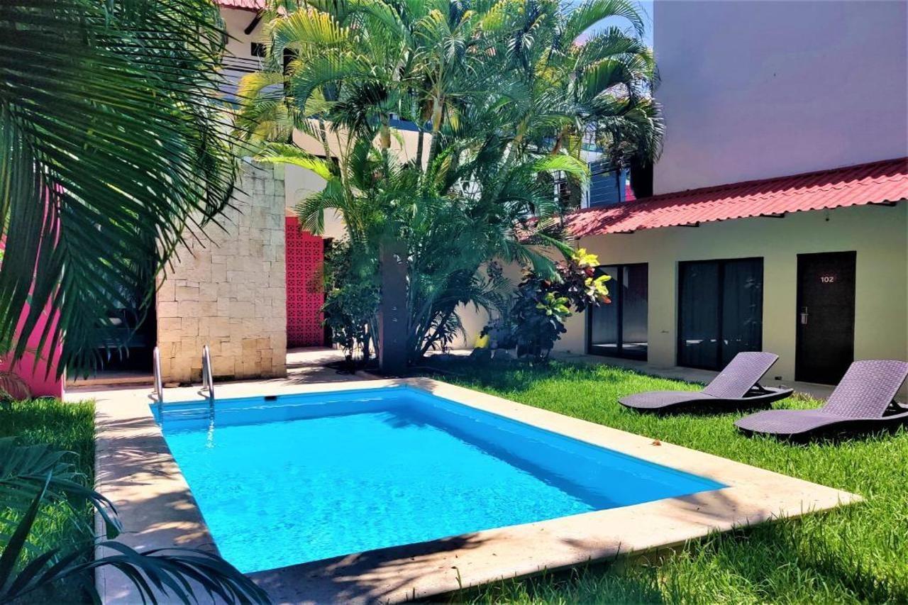 Hotel Mariachi By Kavia 5Th Av بلايا ديل كارمن المظهر الخارجي الصورة